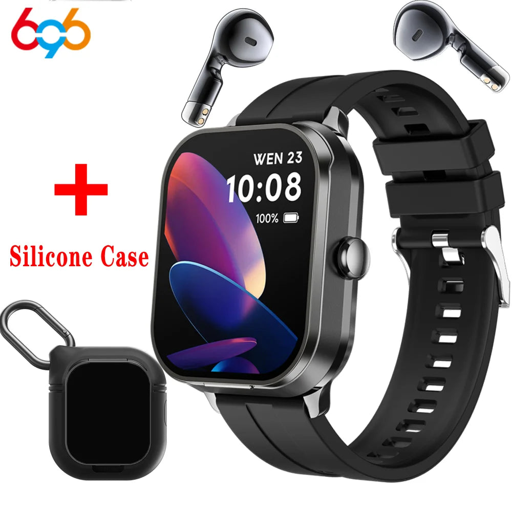 2-in-1 Smartwatch with TWS Earbuds