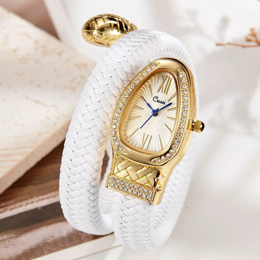 Luxury Serpent Edition - Fashion Quartz Diamond Watch