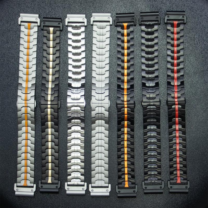 Krest "Iron-Clad" Armor Edition - Solid Stainless Steel Strap for Samsung Galaxy Watch (6/5/4/Pro/Classic)