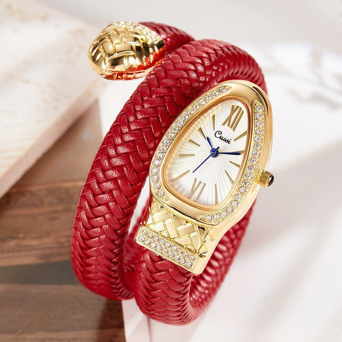 Luxury Serpent Edition - Fashion Quartz Diamond Watch