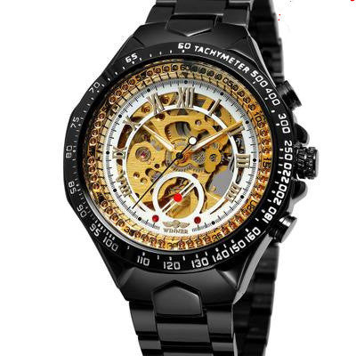 Imperial Skeleton Carved Mechanical Watch - Luxury Automatic Edition