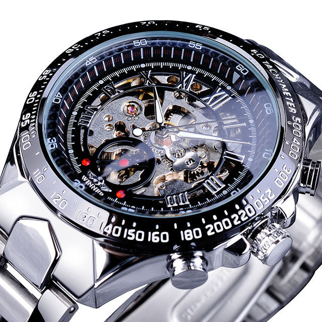 Imperial Skeleton Carved Mechanical Watch - Luxury Automatic Edition