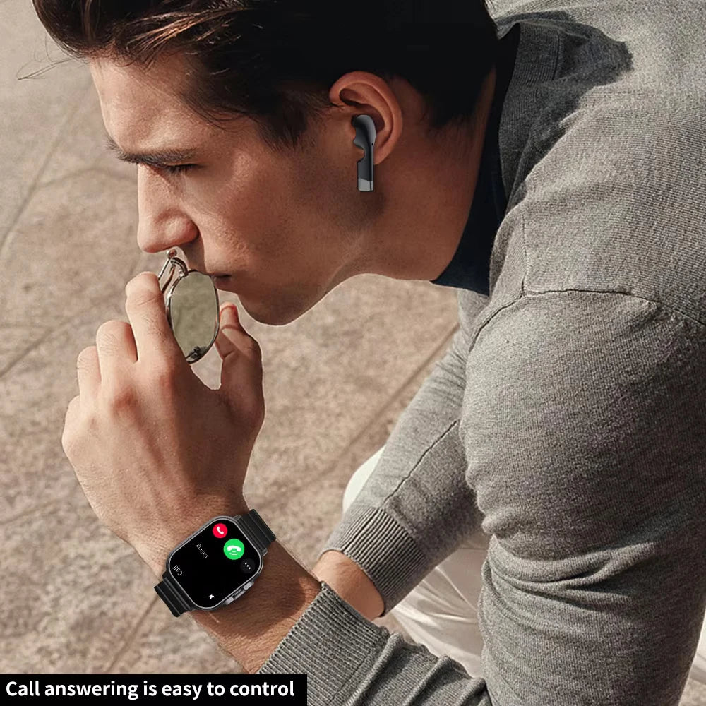 2-in-1 Smartwatch with TWS Earbuds