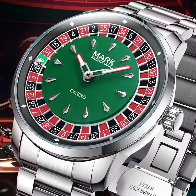 The Grand Casino Rotating Dial Quartz Watch