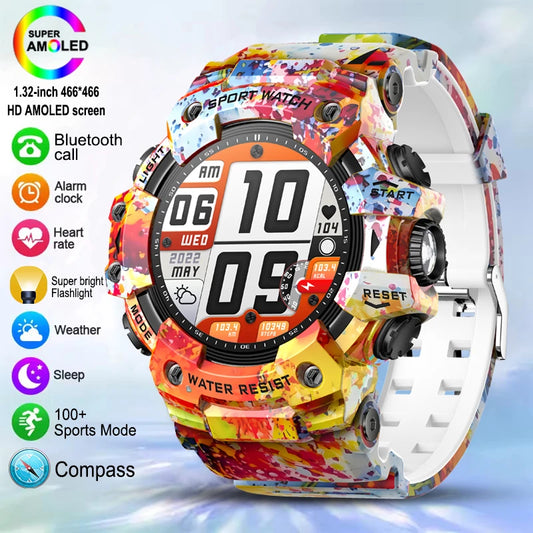 Military Grade T-Rex 3 Outdoor Sports Smartwatch