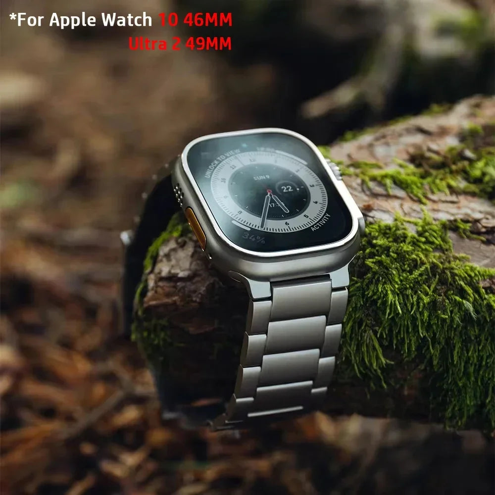 Premium Titanium Business Strap for Apple Watch Ultra & Series